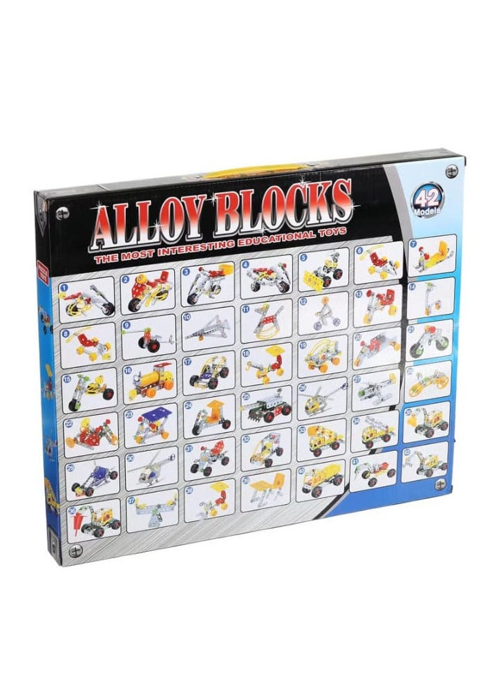 Meccano assembly toy to make 42 different shapes, plastic - Image 2